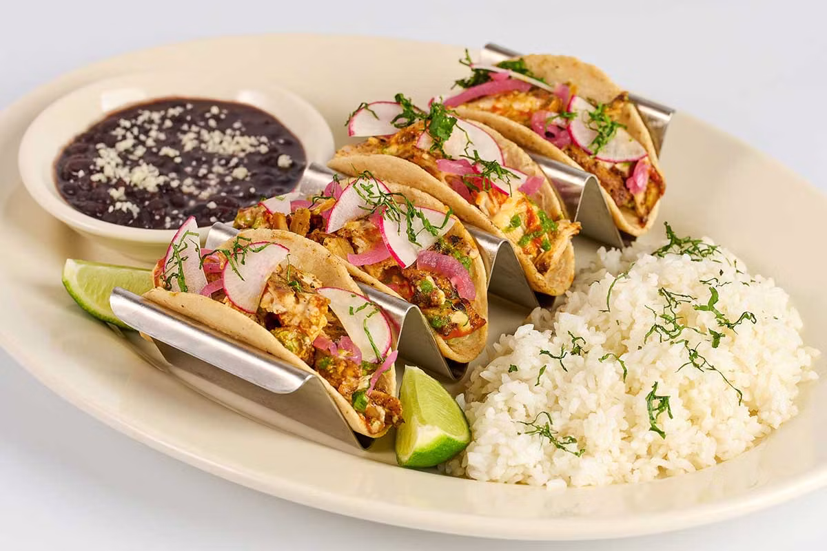 Baja Chicken Tacos - The Cheesecake Factory Menu Prices 2026
